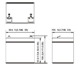 bb battery bp5 12 razmer