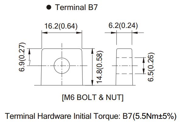 bb battery bps33 12S klemma