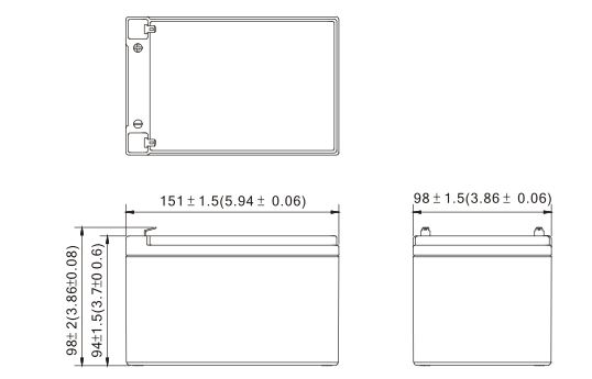 bb battery bc12 12 размер