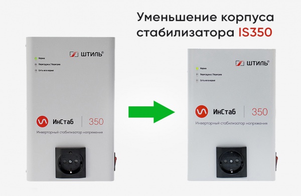 IS350 стал меньше