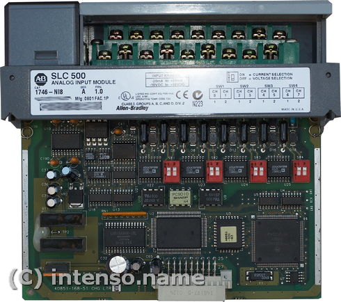Внешний вид модуля Allen Bradley 1746-NI8
